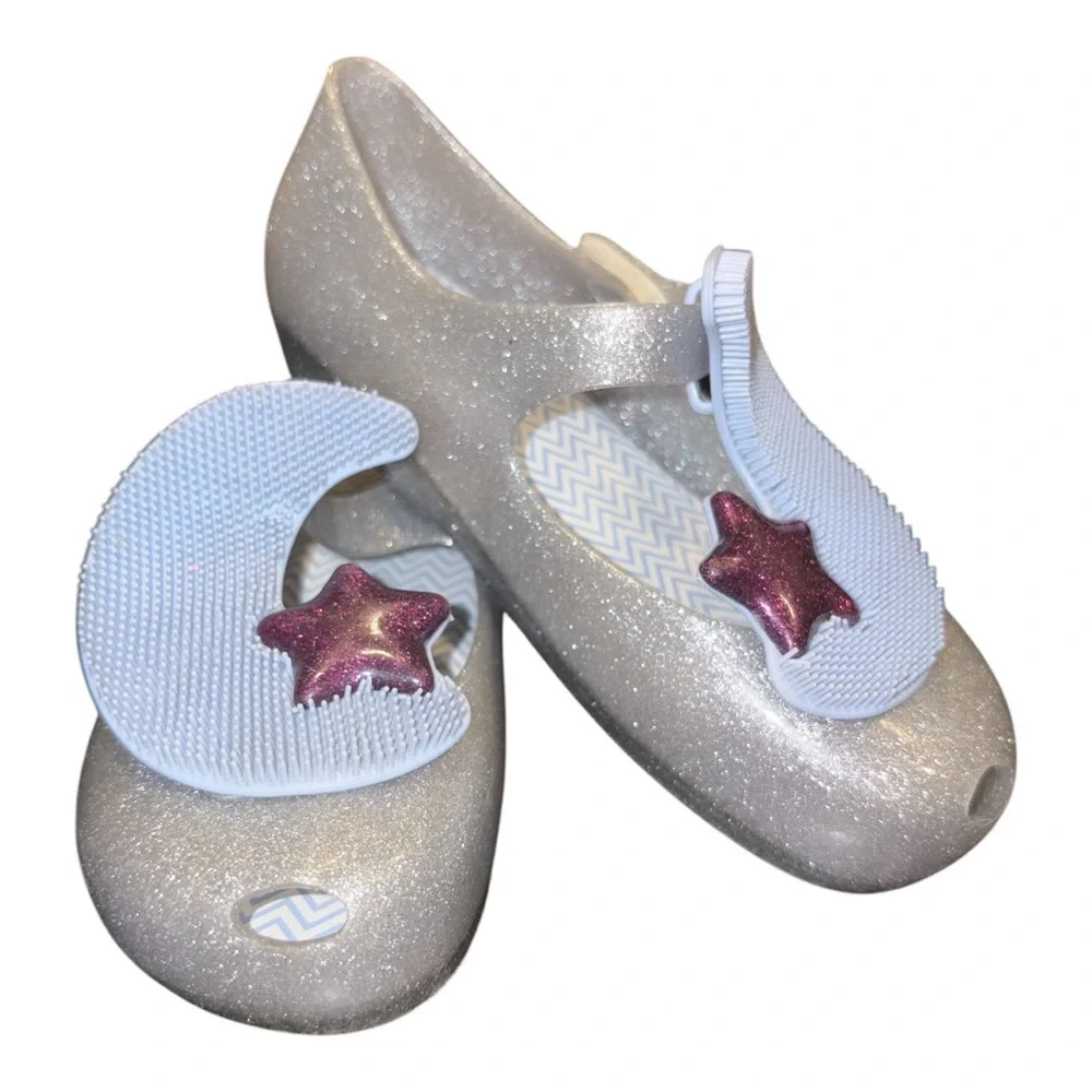 Mini Melissa silver mj’s
